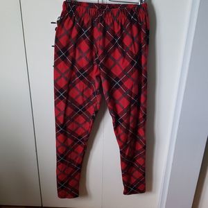 Sweet legs Red Plaid Leggings